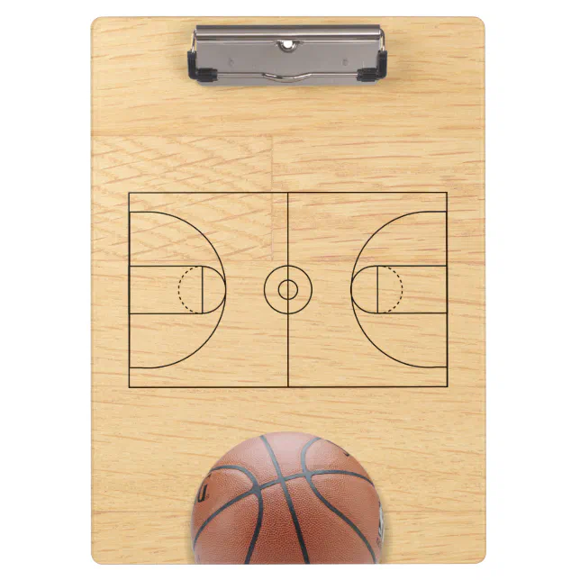 Basketball Coach Clipboard | Zazzle