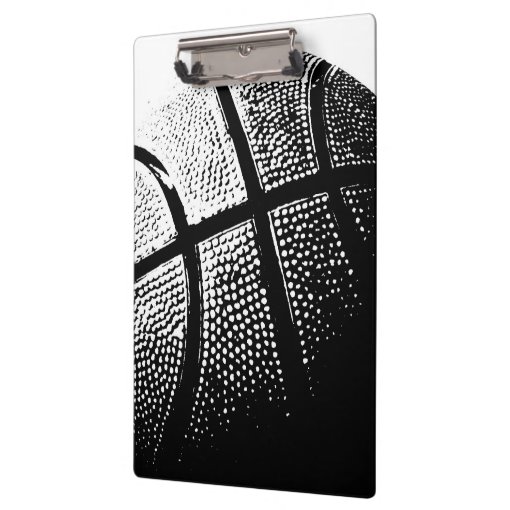 Basketball coach clipboard Personalizable name Zazzle