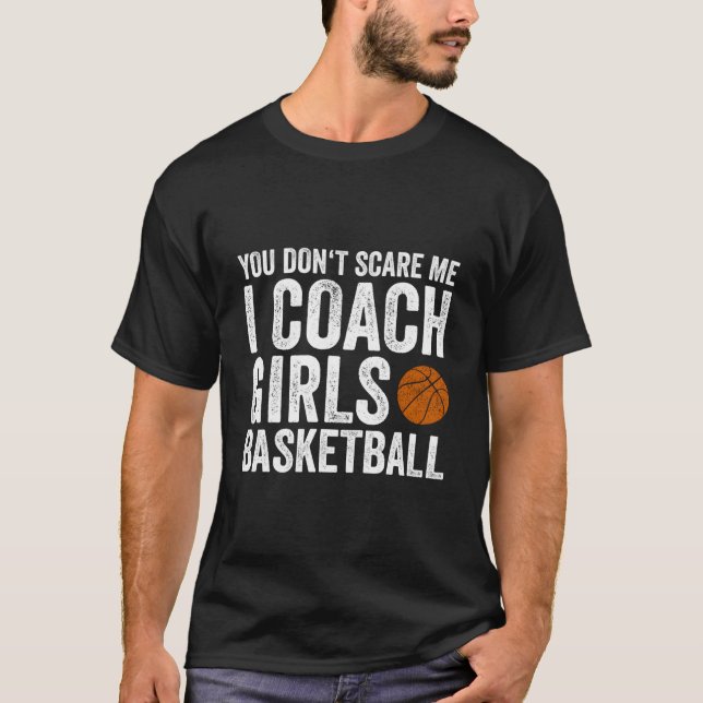 Basketball Coach Coaches Appreciation Thank You T-Shirt (Front)
