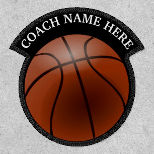 Basketball  Coach Custom Personalized Patch
