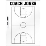 Basketball Coach Dry Erase Board at Zazzle