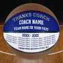 Basketball Coach Gifts, Personalized Basketball