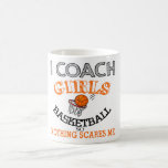 Basketball Coach Girls Gift Coffee Mug at Zazzle