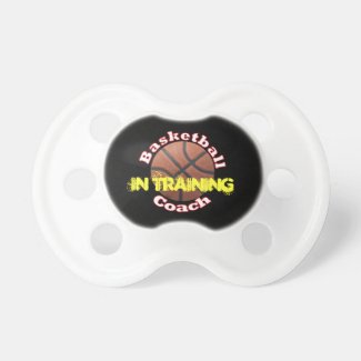 Basketball Coach In Training Pacifier