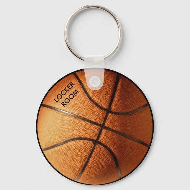 Basketball Coach Key Keeper Keychain (Front)