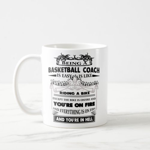 BasketballCoach Mug Funny Gift Coffee Cup for Men