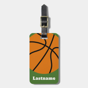 Basketball Coach or Physical Education Teacher Luggage Tag