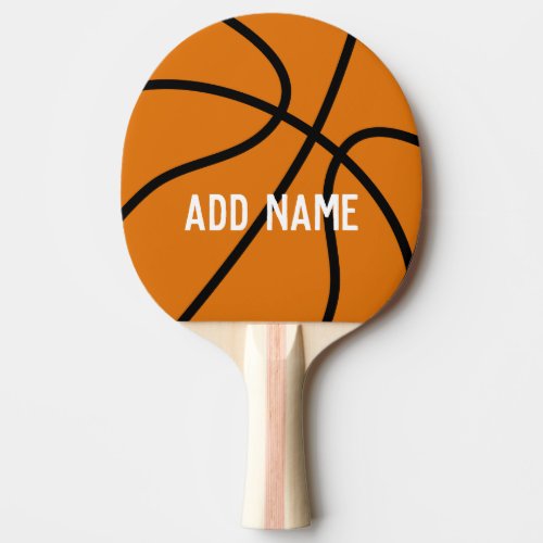 Basketball Coach or Physical Education Teacher Ping Pong Paddle