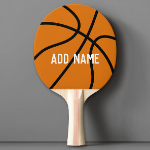 Basketball Coach or Physical Education Teacher Ping Pong Paddle