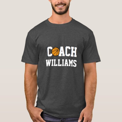 Basketball Coach _ Personalized T_Shirt