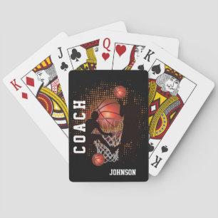 Basketball - Coach Poker Cards