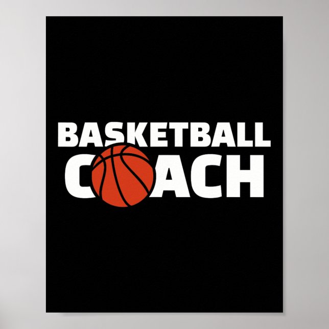 Basketball Coach  Poster (Front)