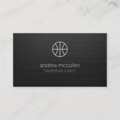 Basketball Coach Scout Professional Sports Business Card at Zazzle
