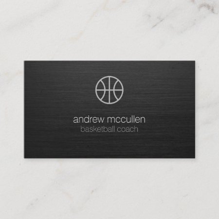 Basketball Coach Scout Professional Sports Business Card