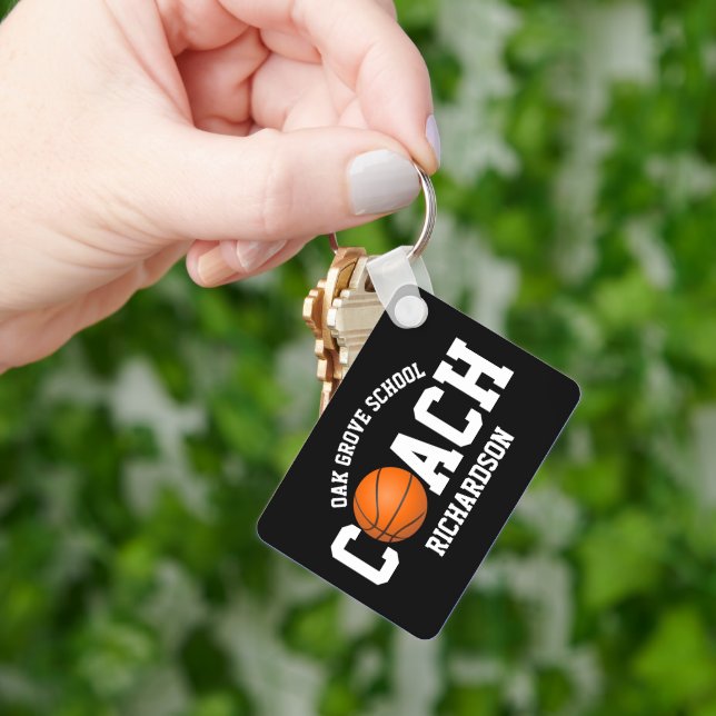 Basketball Coach  Sport  Keychain (Hand)