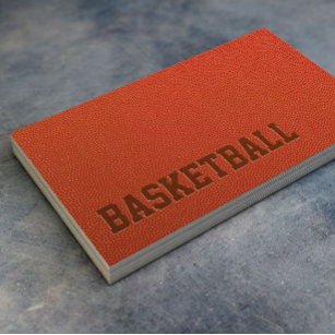 Basketball Coach Sport Trainer Minimalist Business Card