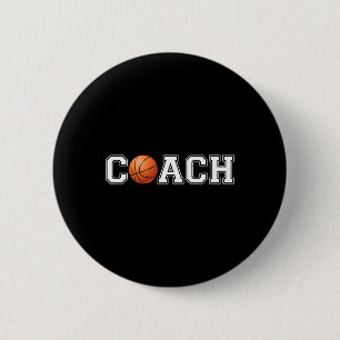 Basketball Coach Sports Coaching Staff Head Coach Button