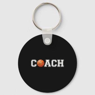 Basketball Coach  Sports Coaching Staff Head Coach Keychain