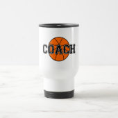 Basketball Coach T-shirts and Gifts. Travel Mug (Center)