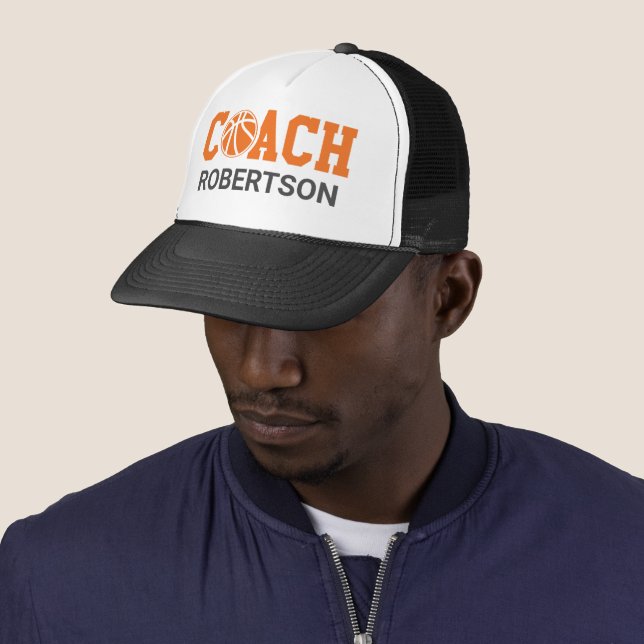 Basketball Coach Trucker Hat (In Situ)