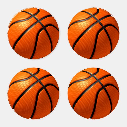 Basketball Coaster Set