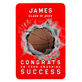Basketball Congrats Magnet