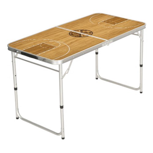 Basketball Court Beer Pong Table