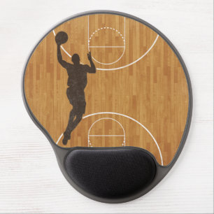 Basketball Court Boy Gel Mousepads
