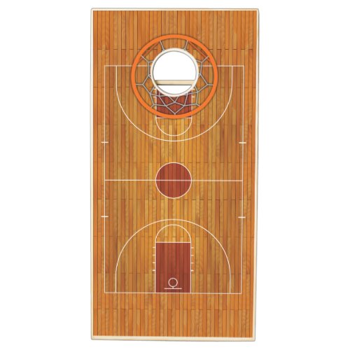 Basketball Court Cornhole Set