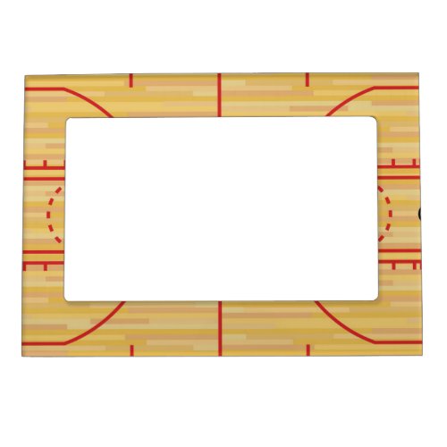 Basketball Court Design Magnetic Frame