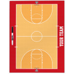 Basketball Court Detailed Dry Erase Board at Zazzle