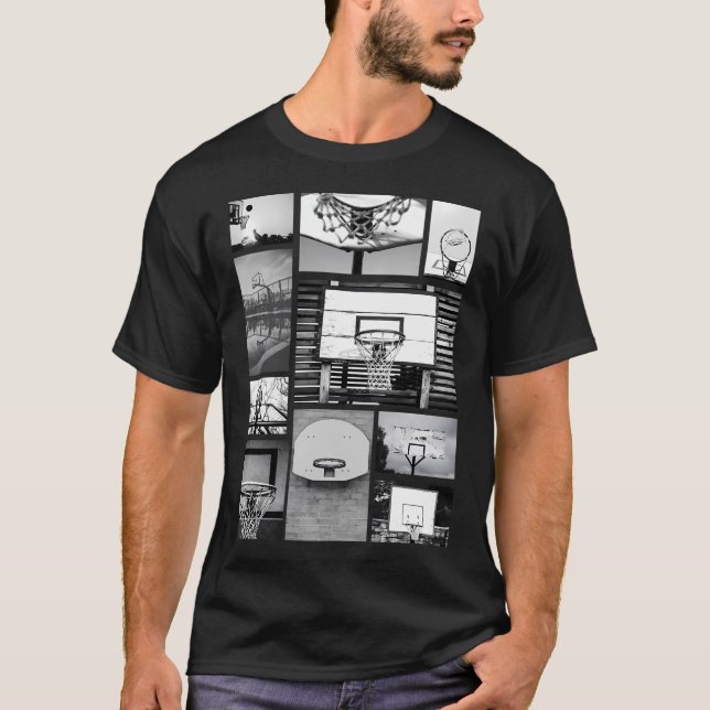 Basketball Court  Photo - Ultimate Hypebeast Desig T-Shirt (Front)