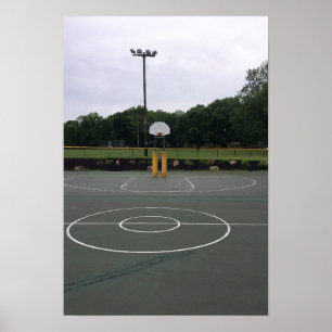 Basketball Court Poster