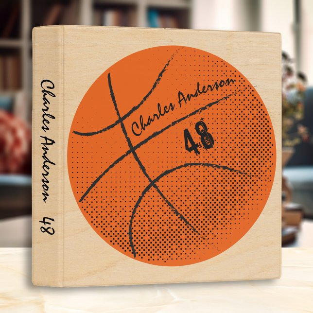 Basketball Court Sport Album Collector Series 3 Ring Binder (Creator Uploaded)