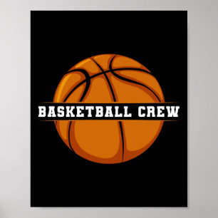 Basketball Crew Poster