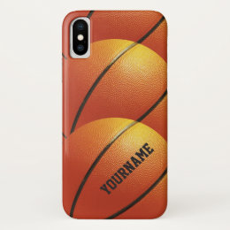 Basketball custom monogram cases