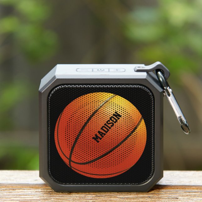 Basketball Custom Name Bluetooth Speaker (Insitu(Outdoor))