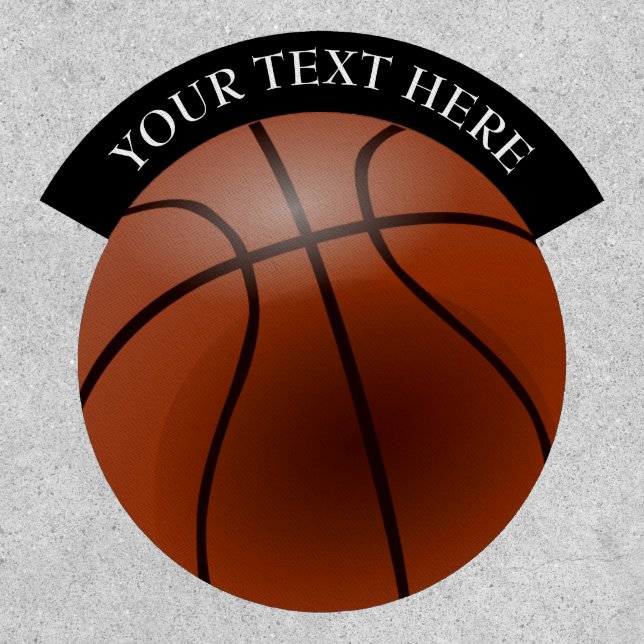 Basketball Custom Patch (Front)