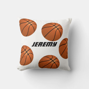 basketball custom personalized pillow