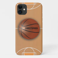 Basketball Custom Phone Case orange basket ball