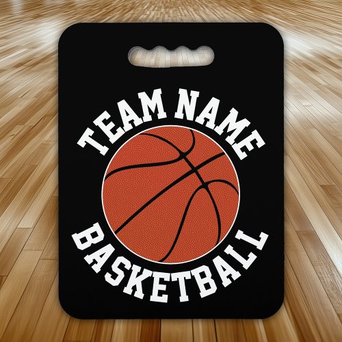 Basketball Custom Team Name  Color Sports Fan Seat Cushion