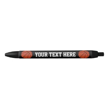 Basketball Custom Team Name / Text Coach's Pens 🏀 by SoccerMomsDepot at Zazzle