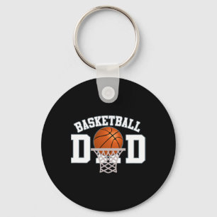 Basketball Dad 4  Keychain