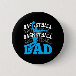 Basketball Dad Coach Team Match Player Father Dadd Button
