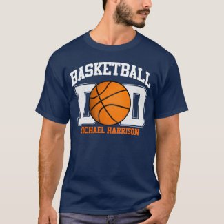 Basketball Dad (dark) T-Shirt