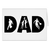 Basketball Dad Father's Day (Front Horizontal)