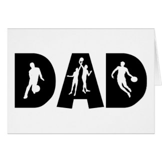 Basketball Dad Father's Day Cards