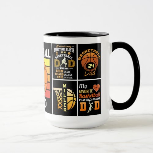 Basketball Dad from Daughter Fathers Day Mug