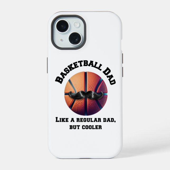 Basketball Dad Iphone Case (Back)