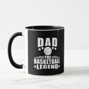 Basketball dad legend mug